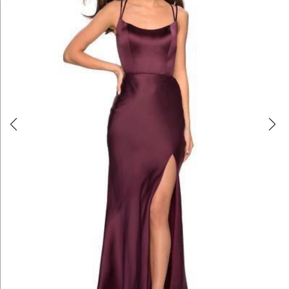 Maroon Prom Dress